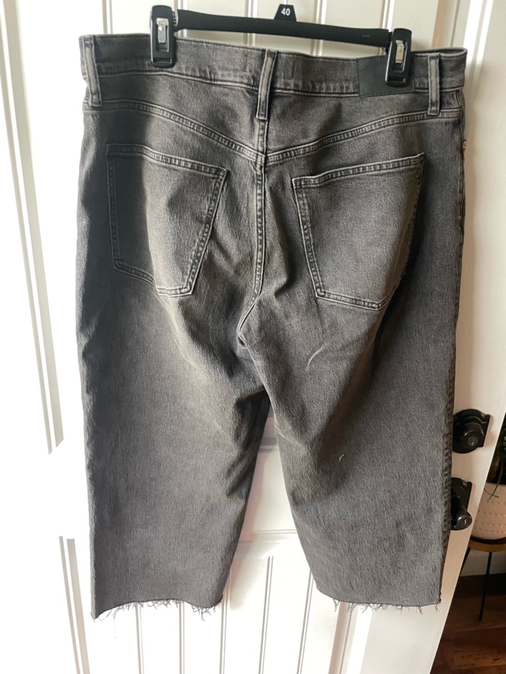 Madewell Perfect petite Vintage wide leg crop jeans women’s size 32p - Picture 6 of 11
